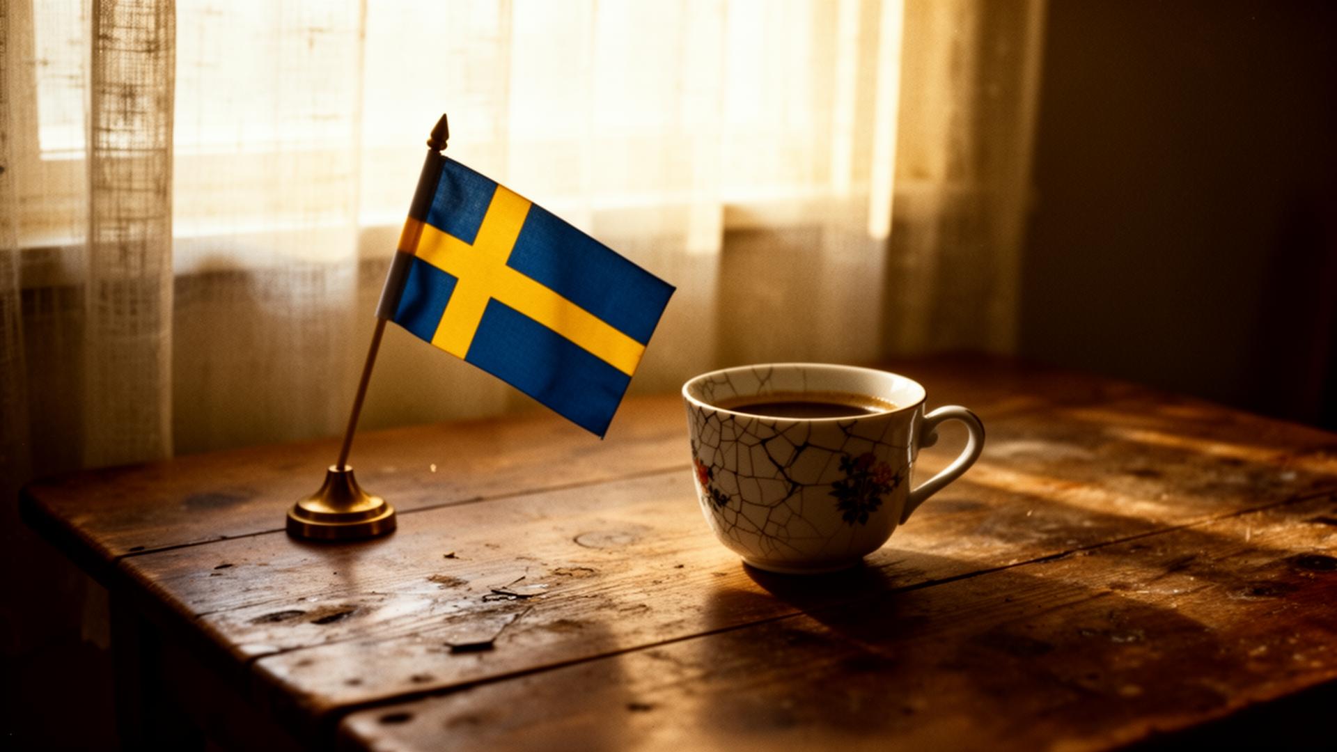 Stilleben från svenskt 1980-tal
